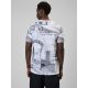 2. Herren-T-Shirt mit Aufdruck, regulär, Größe 4F 4FRSS26TTSHM3641-97A