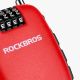 3. Rockbros 32420981001 Fahrradschloss mit einziehbarem Kabel – Rot