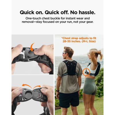 9. Spigen A720 Dynamic Shield ML Laufweste - Schwarz