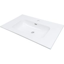 Keramik-Einbauwaschbecken – 80 cm