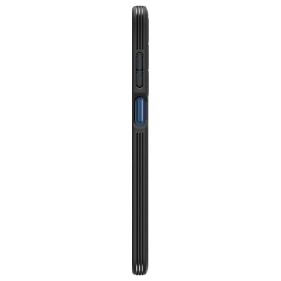 4. Spigen Essential SandBlast Hülle für Samsung Galaxy M35 5G - Schwarz