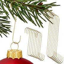 Metallhaken für Bälle, 150 Stück, Gold