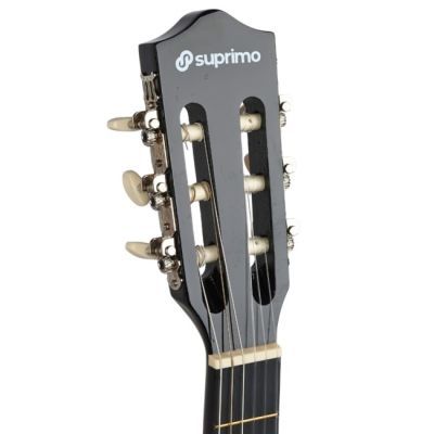 8. SUPRIMO CGS1 BK - 4/4 Konzertgitarre, schwarz