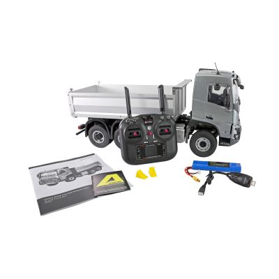 2. Amewi Volvo FMX E015 ferngesteuertes Modell eines Muldenkippers mit Elektromotor, Maßstab 1:14