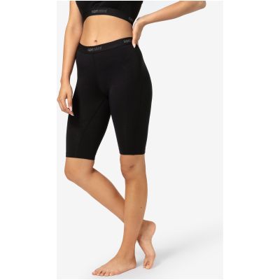 4. Damen-Thermoleggings Super.natural Tundra175 Short Tight – Jet Black, Größe: L