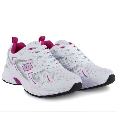 3. Lotto KITAURA Damen-Sneaker, weiß-rosa, Sportschuhe