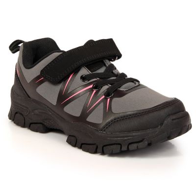 5. American Club Jr AM902A Wanderschuhe mit Klettverschluss, Grau 