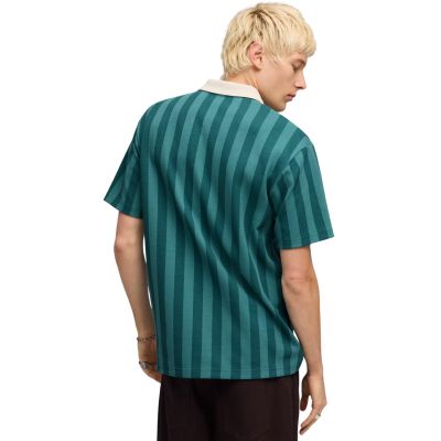 4. Puma Class Relaxed Pinnacle Polo Herren-T-Shirt Grün 692069 41