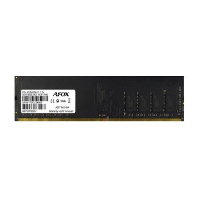 AFOX DDR4 8G 2400MHz Micron Chip Rank1 AFLD48EH1P