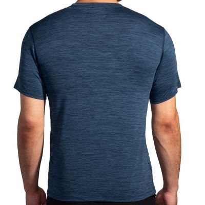 4. Luxe Kurzarm-Laufshirt für Herren, Schwarz