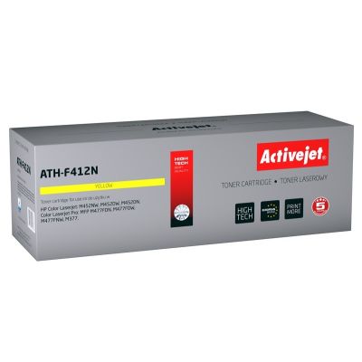 Activejet ATH-F412N Toner (ersetzt HP 410A CF412A; Supreme; 2300 Seiten; gelb)