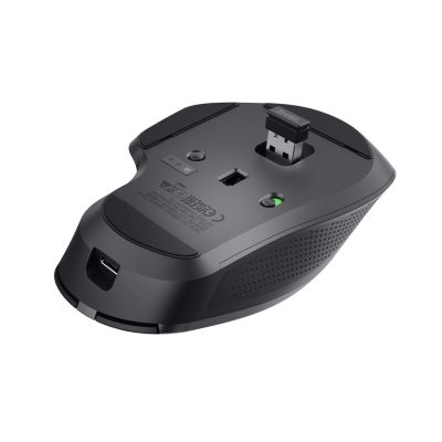 6. Trust OZAA+ MULTI-CONNECT Kabellose Maus Schwarz (24820)