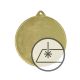 2. Medaille mit Gravur auf Laminat