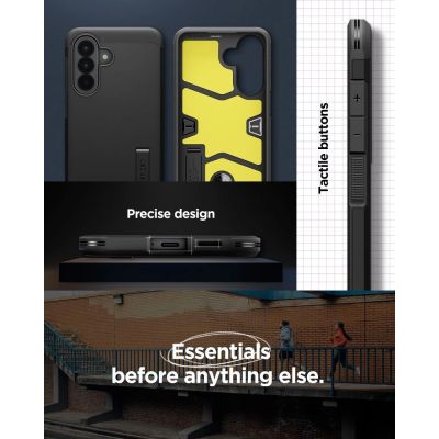 15. Spigen Tough Armor Schutzhülle für Samsung Galaxy A57 5G – Schwarz