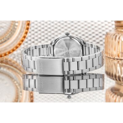 7. Damenuhr CASIO LTP-1302PD-7BVEG + Box