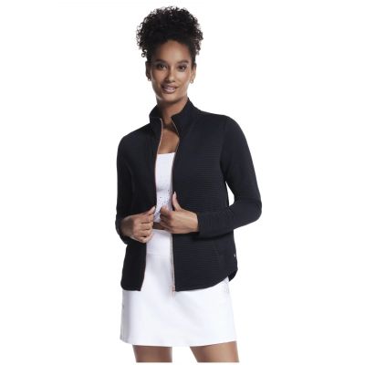 Skechers The Hoodless Hoodie GoWalk Shine Jacke JA78-BLK Schwarz M