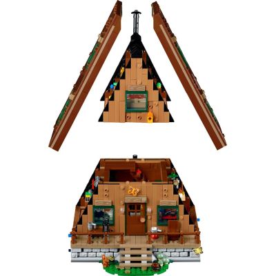 4. LEGO Ideas 21338 A-Frame Hütte
