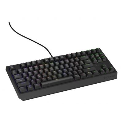 3. GENESIS Thor 230 TKL Gaming-Tastatur, USB, QWERTY, US-Englisch, Schwarz