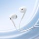 10. Baseus Encok HZ19 Kabelgebundene In-Ear-Kopfhörer mit Mini-Klinkenstecker – Weiß