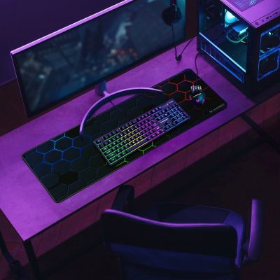 12. Wozinsky WMGK-1179W Kabelgebundene optische Gaming-Maus mit 7200 DPI und Hintergrundbeleuchtung – Schwarz