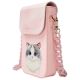 2. Nimmy Big Eyed Pet 2.0 Katzen-Telefontasche - Rosa