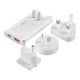 Choetech PD6011 65W GaN Ultra USB-C + USB-A Wandladegerät – Weiß