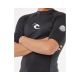 5. Lycra RIP CURL WAVES UPF PERF Kurzarm schwarz