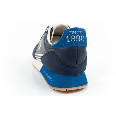 5. US Polo Assn Sportschuhe, Sneaker für Herren, modisch, bequem, blau