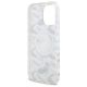 7. Hello Kitty IML MagSafe Hülle mit goldenen Blättern für iPhone 16 Pro Max – Weiß