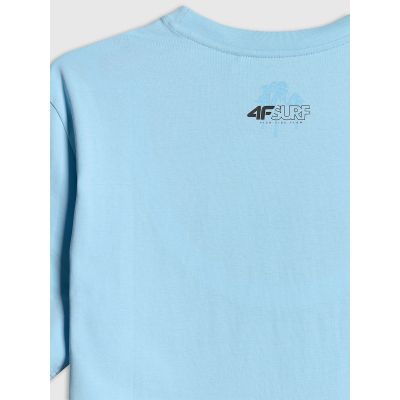 6. Herren-T-Shirt mit Aufdruck, regulär, Größe 4F 4FRSS26TTSHM4291-34S