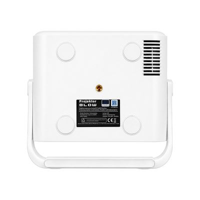 3. BLOW AndroidTV FullHD MaxView tragbarer Projektor weiß