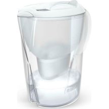 Brita Marella XL Wasserflasche + 4 Maxtra-Kartuschen (weiß)