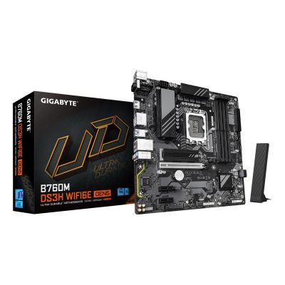 5. Gigabyte B760M DS3H WF6E GEN5 Mainboard