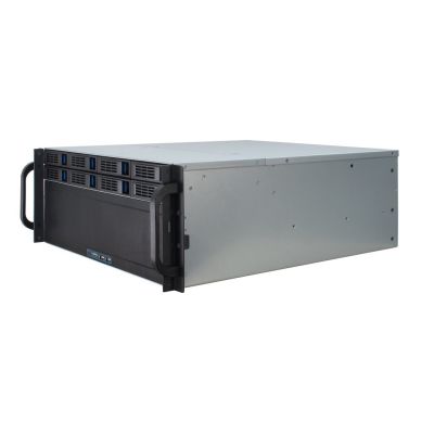 4. Inter-Tech 4U-4408 Rack Schwarz, Silber