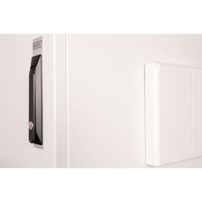 20. Digitus 19" 7U Wand-Netzwerkschrank 600x600 mm, Volltür, grau, ungeteilt, montiert, IP55, 100 kg