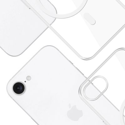14. 3mk Clear MagCase für Apple iPhone 16E – transparent