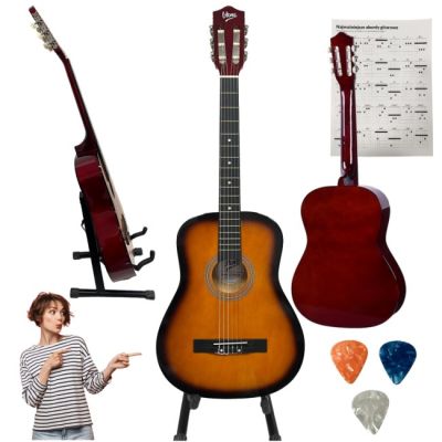 23. V-TONE BCG SB - 4/4 Sunburst-Klassikgitarre für Anfänger (OUTLET)