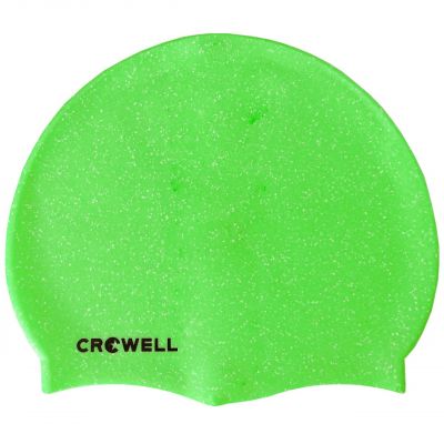Crowell Recycling Pearl Silikon-Badekappe, Hellgrün, Farbe 8
