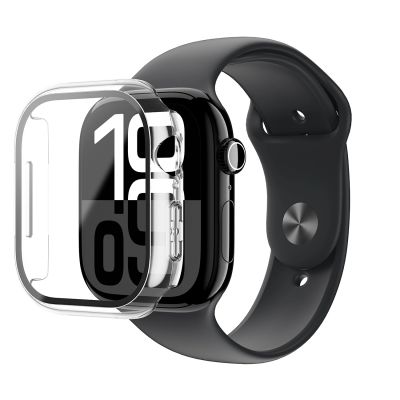 7. AmazingThing Radix Glass Case für Apple Watch 42 mm, transparent