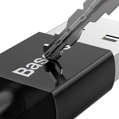5. Baseus Superior USB-A / Micro-USB 2A-Kabel 2 m – schwarz