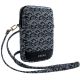 3. Guess Zip GCube Bottom Stripe Handytasche – Schwarz
