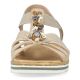 26. Comfortable Rieker W RKR680 beige sandals