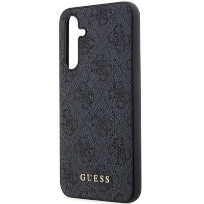 6. Guess GUHCS23FEG4GFGR S23 FE S711 grau/graues Hardcase 4G Metal Gold Logo