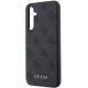 6. Guess GUHCS23FEG4GFGR S23 FE S711 grau/graues Hardcase 4G Metal Gold Logo