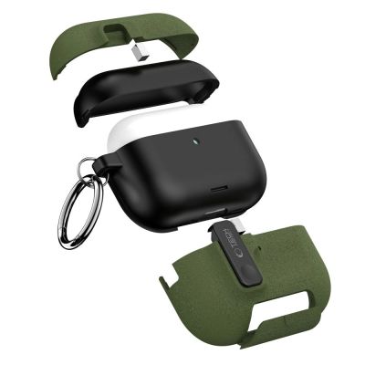7. Tech-Protect Slim Hook Case für AirPods Pro 3 – Grün