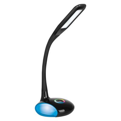 6. Moderne, mehrfarbige RGB-LED-Schreibtischlampe Activejet VENUS RGB schwarz mit Nachtlichtfunktion