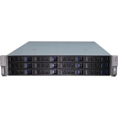 3. Inter-Tech IPC 2U-2412 Rack Schwarz, Silber