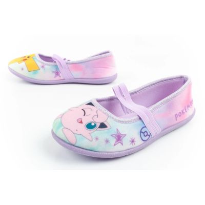 6. Leomil Kinderschuhe Ballerina Hausschuhe für Mädchen Pokemon