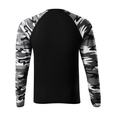 3. Malfini Camouflage LS M T-Shirt MLI-16632 Camouflage grau