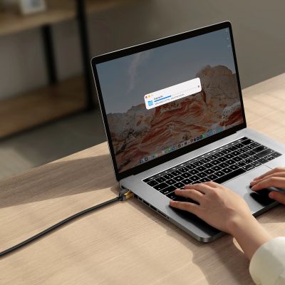 9. Baseus Speed Seven High Speed RJ45 Netzwerkkabel 10Gbps 1m Schwarz (WKJS010101)